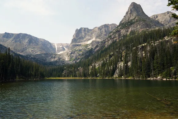 Odessa Lake with Little Matterhorn, Notchtop and Flattop